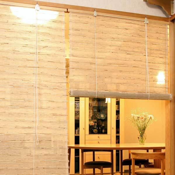 割引 スダレ 日除け 間仕切り アジアン 和 180cm 手織り ロールスクリーン 天然よし すだれ ロールスクリーン天然よし カーテン ロールアップ 簾 カーテン ブラインド Gc Ltd Jp