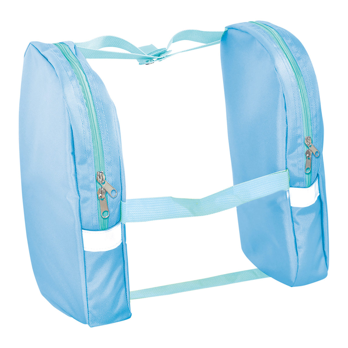 バッグ ランドセル サンドセル 補助バッグ 子供 通学 ( ランドセル用バッグ サイドバッグ ランドセル用 補助 収納 小学生 登校 体操服 体操着 上履き 給食袋 水筒 手ぶら通学 子ども キッズ 小学校 男の子 女の子 ) 【ライトブルー】 ライトブルー