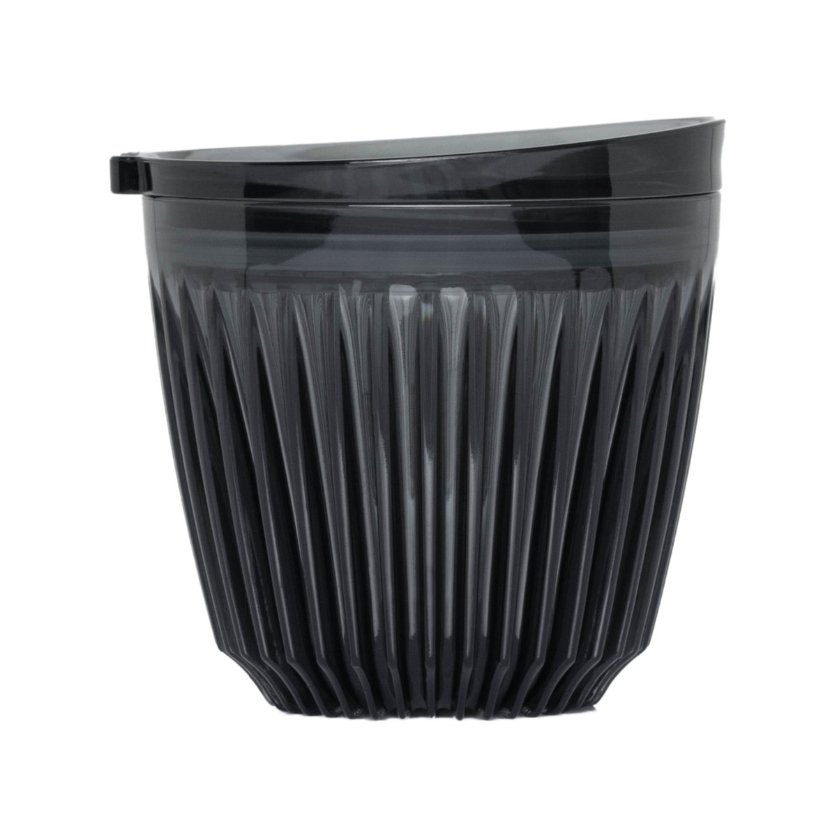 タンブラー 175ml Huskee Renew ハスキーカップ ハスキーリニュー 6オンス ( BPAフリー 食洗機対応 蓋付き コップ マグ マグカップ マグコップ エスプレッソ おしゃれ かわいい サステナブル コーヒー豆 コーヒー ) 【スモーク】 スモーク