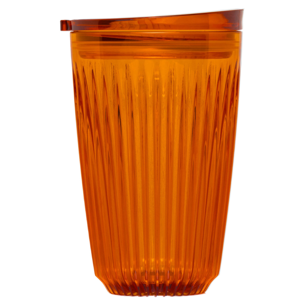 タンブラー 350ml Huskee Renew ハスキーカップ ハスキーリニュー 12オンス ( BPAフリー 食洗機対応 蓋付き コップ マグ マグカップ マグコップ おしゃれ かわいい サステナブル コーヒー豆 コーヒー ) 【アンバー】 アンバー