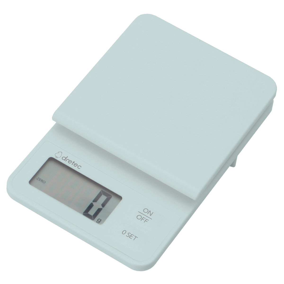 デジタルスケール 2kg ルクーム 計量器 ドリテック ( dretec スケール キッチンスケール クッキングスケール デジタル 電池式 計量 家庭用 はかり 計り 量り コンパクト 料理 お菓子づくり 下ごしらえ おしゃれ ) 【グリーン】 グリーン