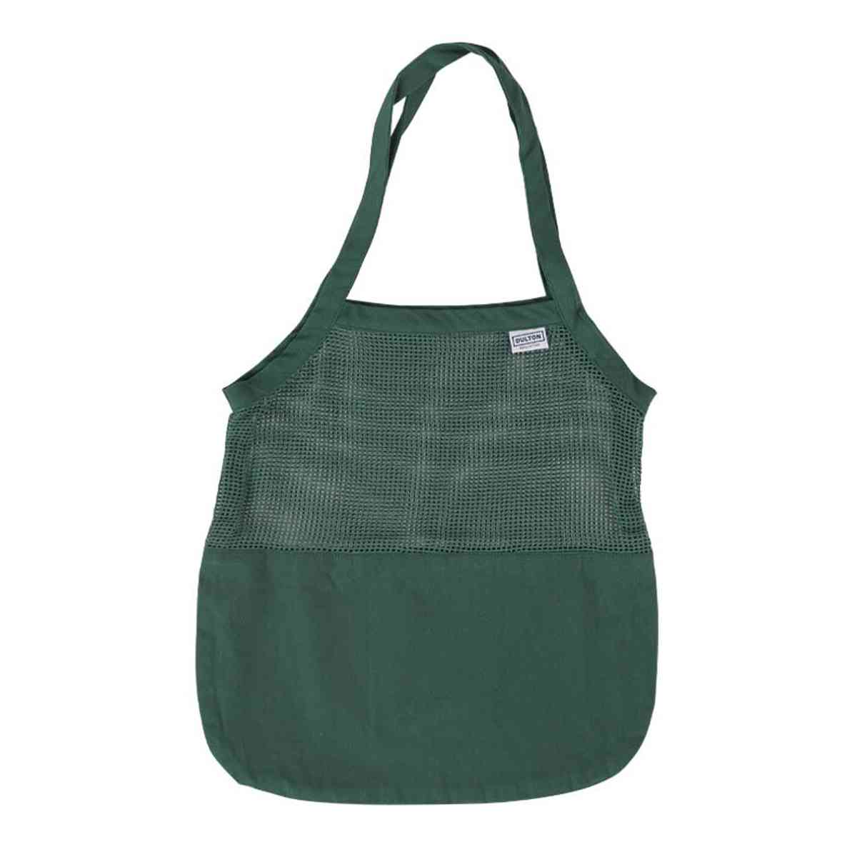 ダルトン エコバッグ COTTON HALF MESH BAG Lサイズ コットン100% ( DULTON マイバッグ トートバッグ 買い物バッグ レジ袋 レジバッグ 手提げ袋 買い物袋 サブバッグ 折りたたみ 洗える オーガニックコットン メッシュ おしゃれ ) 【グリーン】 グリーン