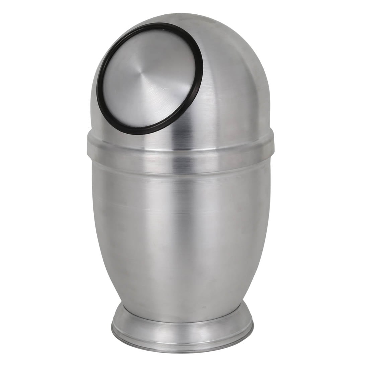 ダルトン ゴミ箱 9.5L アルミニウム 宇宙 サテン仕上げ フタ付き シルバー ( DULTON ごみ箱 9.5リットル アルミ ふた付き プッシュ式 インテリア ダストボックス スぺ―シー かっこいい おしゃれ インテリア雑貨 )