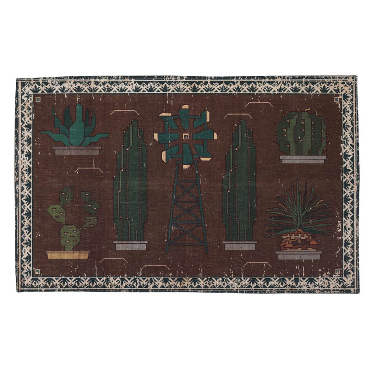 玄関マット 室内 50×80cm DULTON マット ( ラグ 洗える 滑り止め ダルトン ラグマット デザインマット 幅80cm キッチン 玄関 脱衣所 洗面 インテリア 室内用マット おしゃれ ランドリー 敷物 ) 【BOTANY】 BOTANY