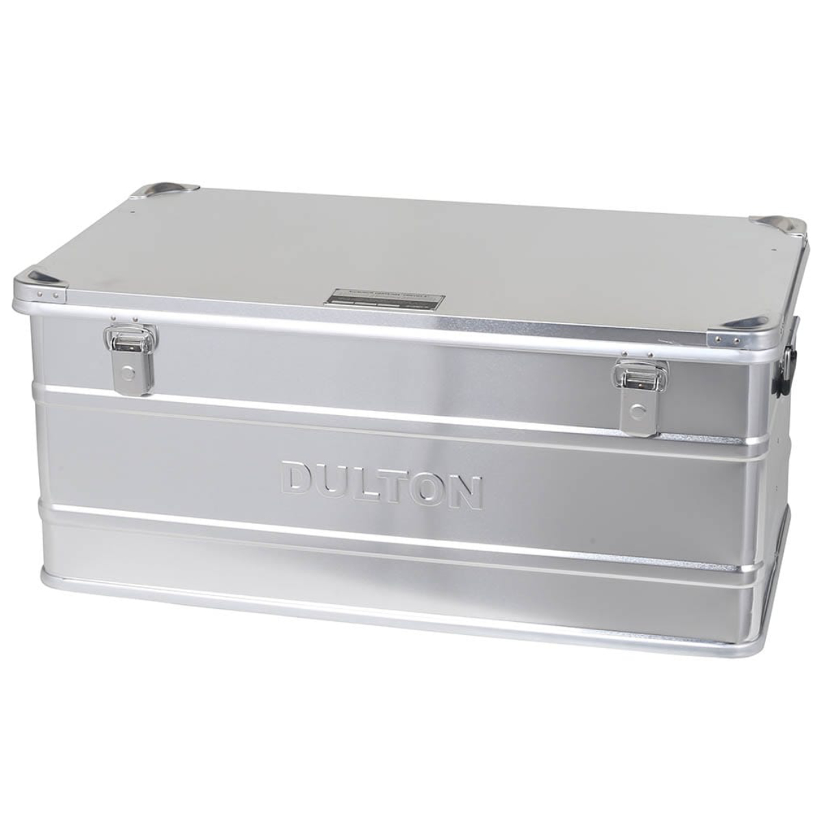 収納ボックス ふた付き XL アルミ コンテナ コンボイ 2 DULTON 幅89×奥行48.4×高さ39.5cm ( アルミケース 小物入れ 収納 収納ケース ボックス 小物収納 ツールケース 工具箱 アルミボックス 積み重ね スタッキング 持ち手付き )