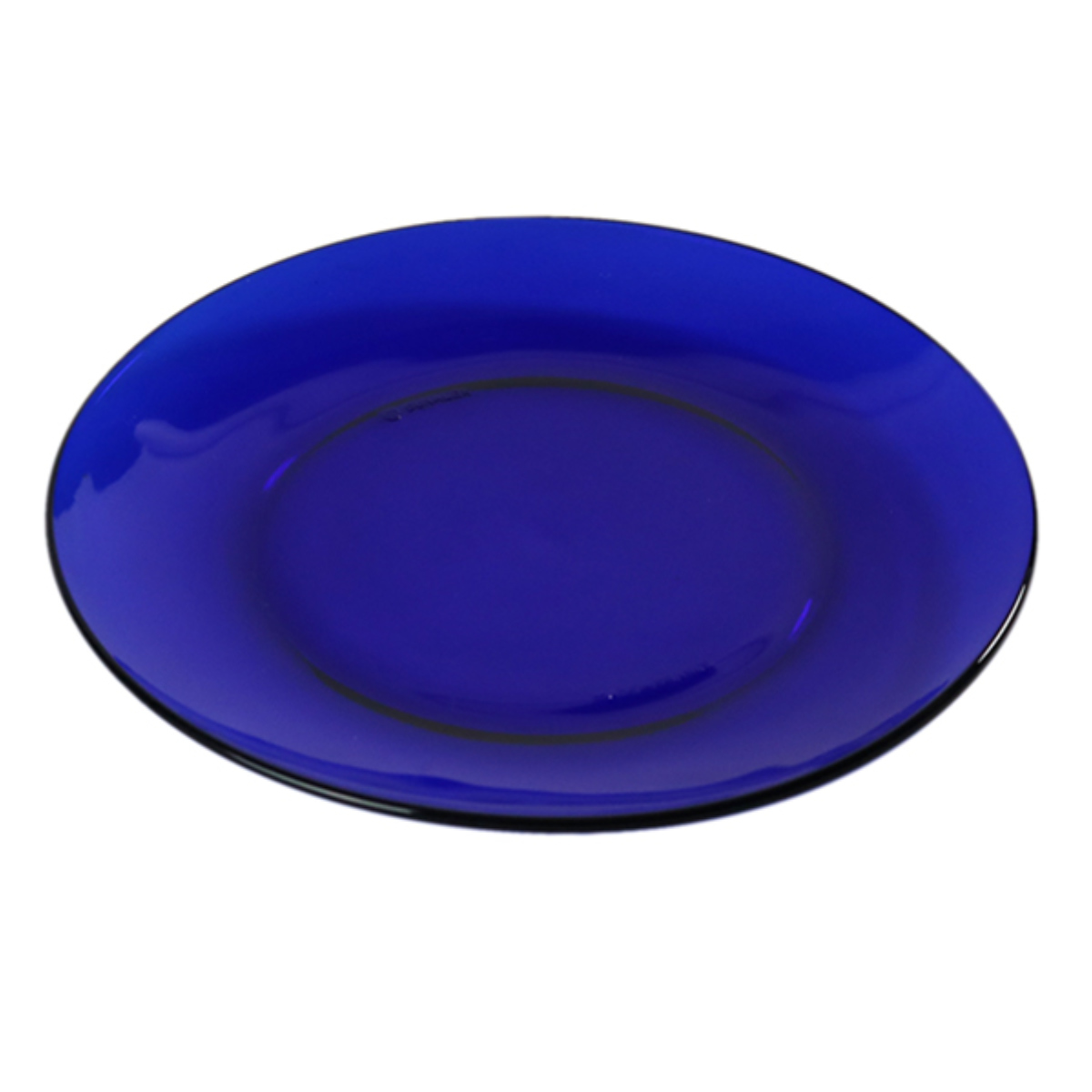 DURALEX デュラレックス プレート 19cm ( ベルメール ジャングルグリーン サファイア アンバー 食洗機対応 電子レンジ対応 強化ガラス 食器 皿 お皿 ケーキ皿 ガラス ガラス製 ) 【サファイア】 サファイア