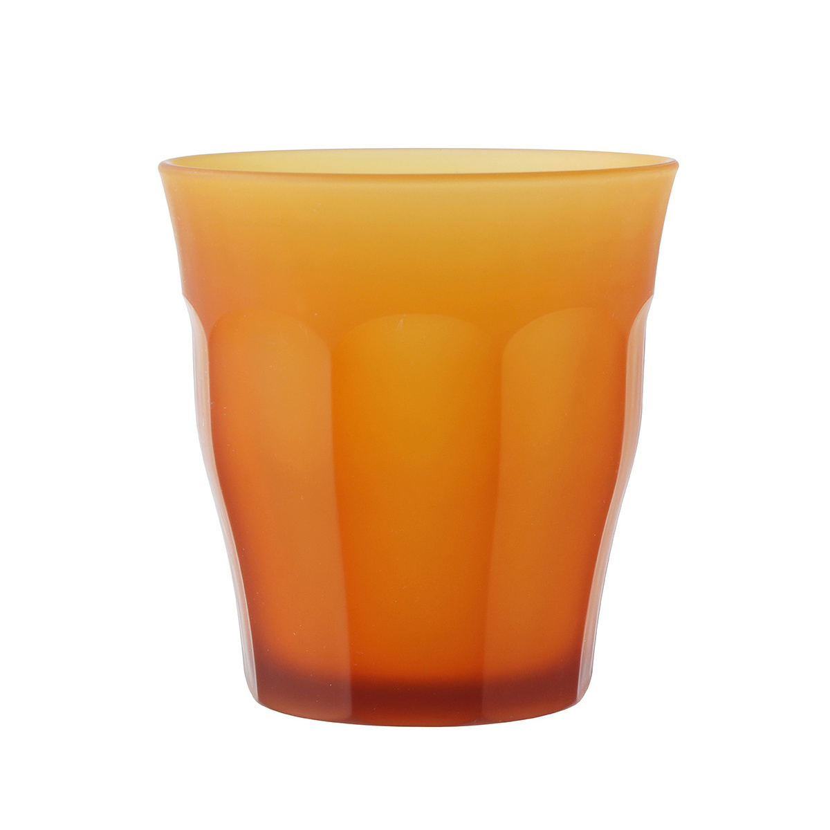 DURALEX デュラレックス ピカルディ フロスト コップ 310ml ( PICARDIE FROST 食洗機対応 電子レンジ対応 強化ガラス グラス ガラスコップ カップ ホワイト アンバー グリーン マリン グレー ) 【アンバー】 アンバー
