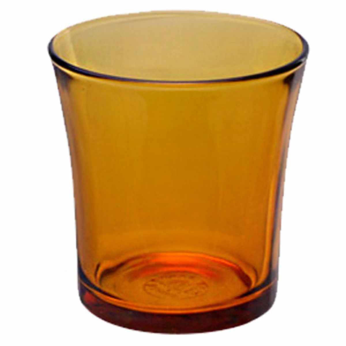 DURALEX デュラレックス ニセン グラス 210ml 同色6個セット ( 食洗機対応 電子レンジ対応 強化ガラス カップ コップ ガラス クリア アンバー スモーク サファイア ) 【アンバー】 アンバー