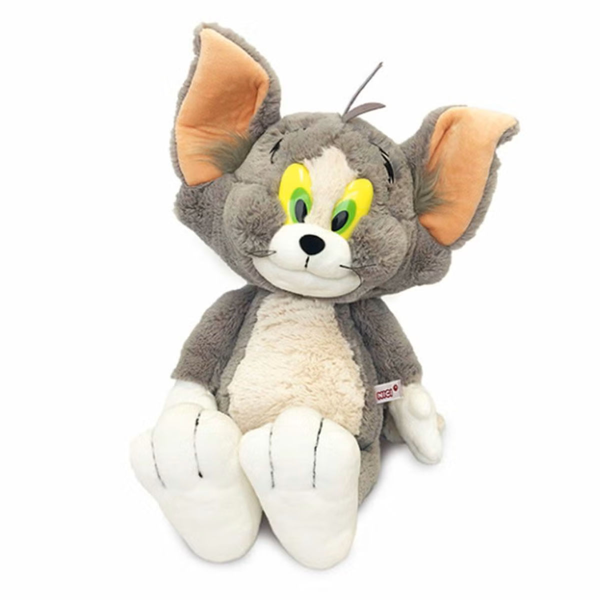 NICI トムとジェリー トム クラシック 50cm ぬいぐるみ ( ニキ ヌイグルミ ふわふわ アニマル グッズ かわいい キャラクター トムジェリ お座りタイプ もこもこ 縫いぐるみ 人形 ぬい撮り おもちゃ 玩具 子ども プレゼント )