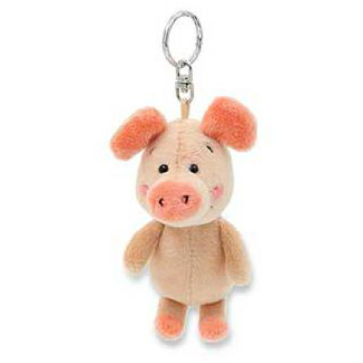 キーホルダー ビーンバッグ サニーデイズ セサミストリート 10cm ( NICI ニキ ぬいぐるみ キーチェーン キーリング 雑貨 カバン ストラップ バッグチャーム ふわふわ プレゼント ギフト かわいい 中学生 高校生 ) 【ピッグ】 ピッグ