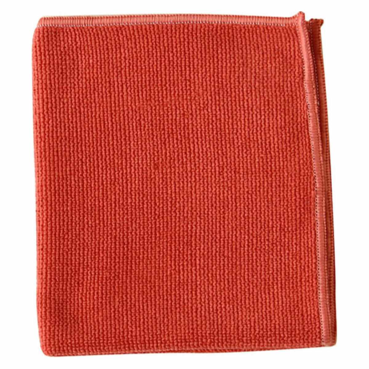 ふきん ニットクロス 掃除 水だけで簡単 洗濯機OK 多用途 ( クロス 掃除用 雑巾 水だけでOK 拭き掃除 ほこり取り 家電掃除 丈夫 掃除用品 掃除グッズ ) 【レッド】 レッド