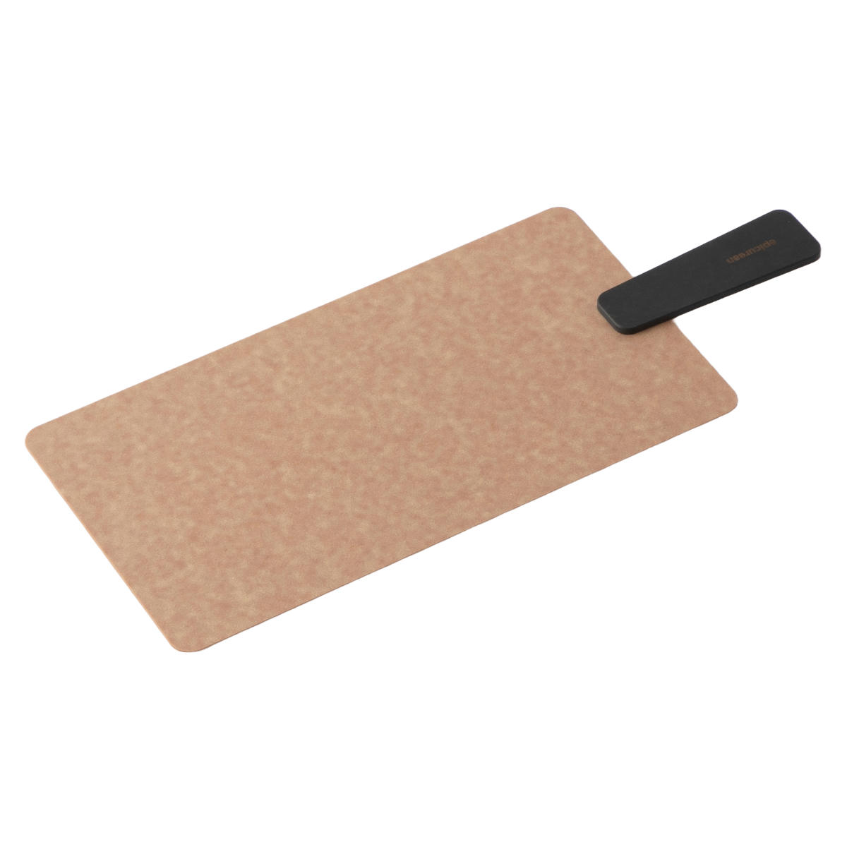 エピキュリアン 持ち手付きカッティングボード M 木製 ハンディボード まな板 ( まないた マナイタ 俎板 Mサイズ 薄型 軽量 食洗機対応 キッチン おしゃれ 天然木 繊維 合成 トレー プレート 取っ手 両面使用 下ごしらえ 調理用品 ) 【ナチュラル】 ナチュラル