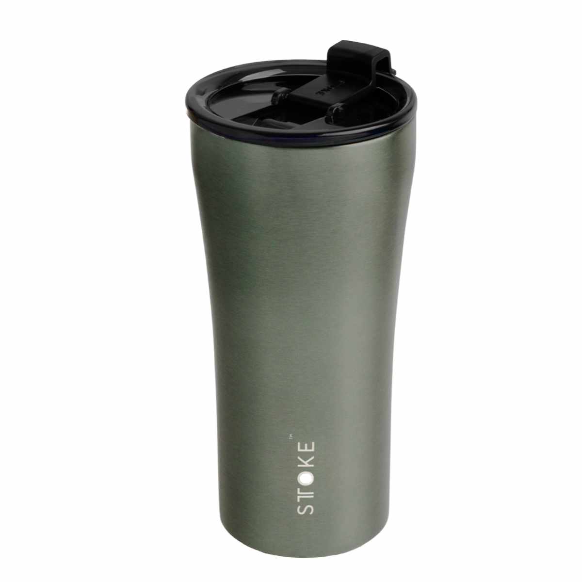 STTOKE ストーク タンブラー Gサイズ 16oz 470ml ( 保温 保冷 蓋付き 真空構造 完全密封 こぼれない おしゃれ 溢れない 真空断熱 水筒 コーヒー 持ち運び かわいい おすすめ プレゼント ギフト 密封 ) 【ムーンストーングレー】 ムーンストーングレー