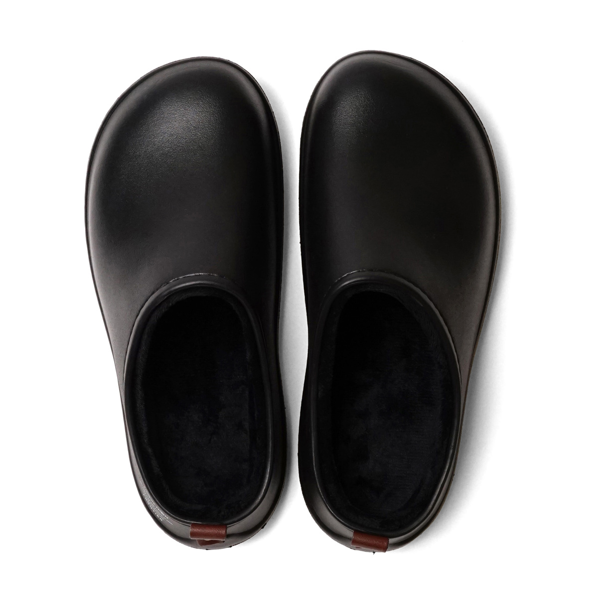 サンダル bi×sole HOON バイソール 23~28cm ( スリッパ レディース メンズ ユニセックス 外履き スリッポン おしゃれ 靴 EVA素材 冬用 つっかけ オフィス アウトドア 洗える サボ シンプル 滑りにくい 冬 ボア 履きやすい ) 【ブラック 25cm】 ブラック 25cm