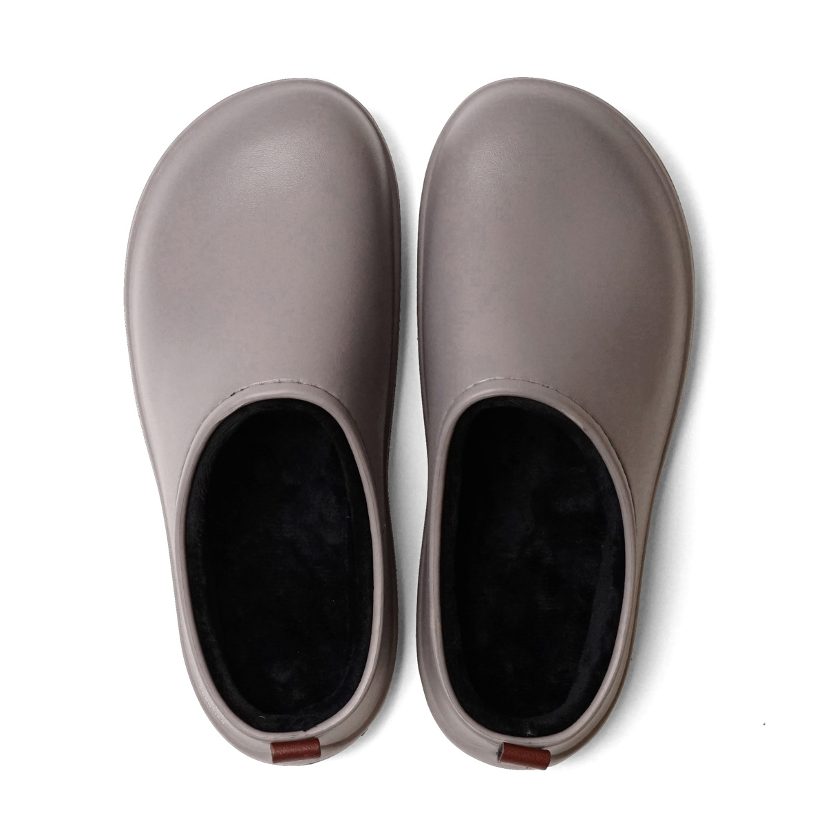 サンダル bi×sole HOON バイソール 23~28cm ( スリッパ レディース メンズ ユニセックス 外履き スリッポン おしゃれ 靴 EVA素材 冬用 つっかけ オフィス アウトドア 洗える サボ シンプル 滑りにくい 冬 ボア 履きやすい ) 【グレー 25cm】 グレー 25cm