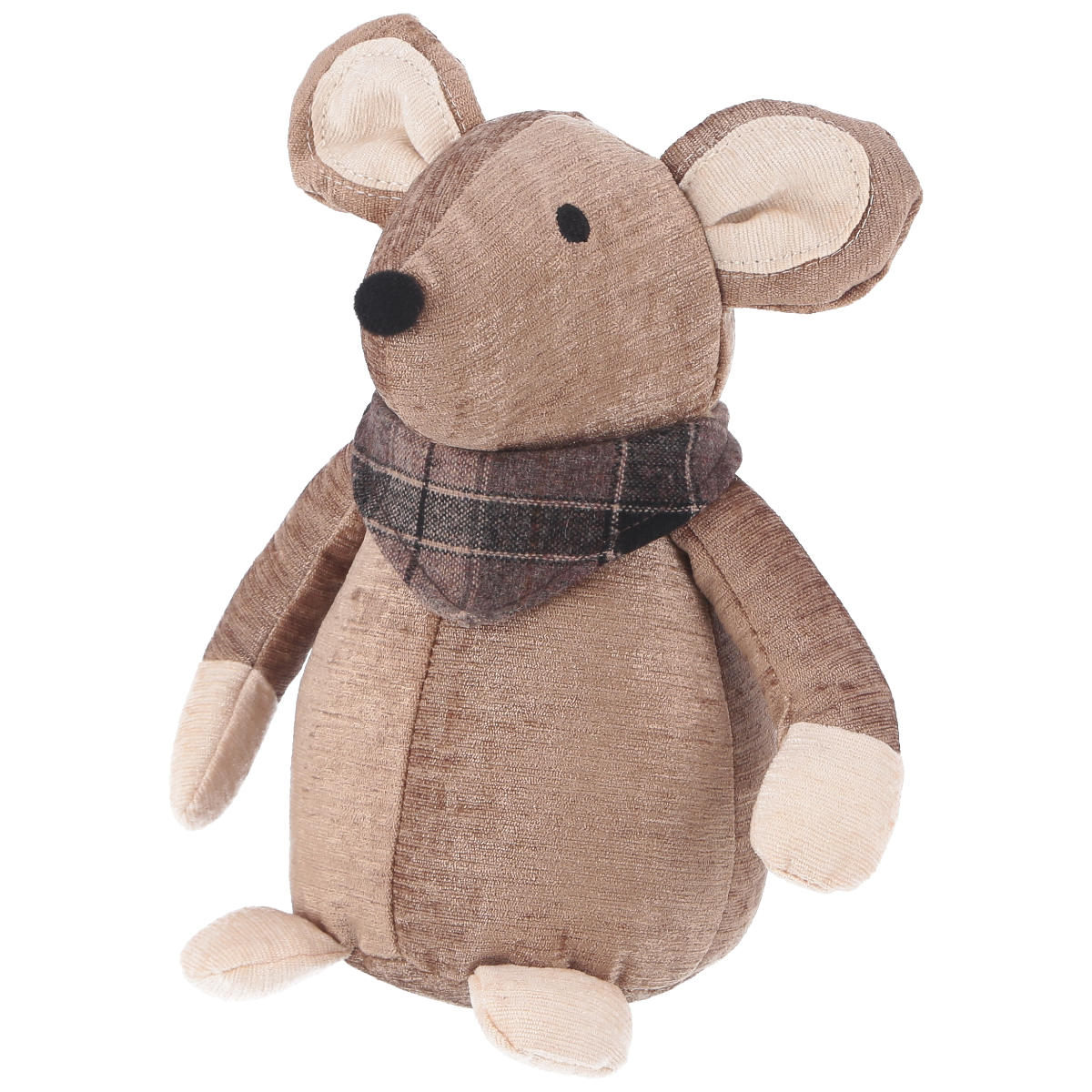 ドアストッパー アニマルドアストッパー 約1kg ぬいぐるみ ( 扉ストッパー ドア止め かわいい うさぎ ネコ 犬 室内 置くだけ 扉止め ストッパー ドアキーパー ドアストップ 社内 オフィス 会社 店舗 ブックエンド ) 【ネズミ】 ネズミ