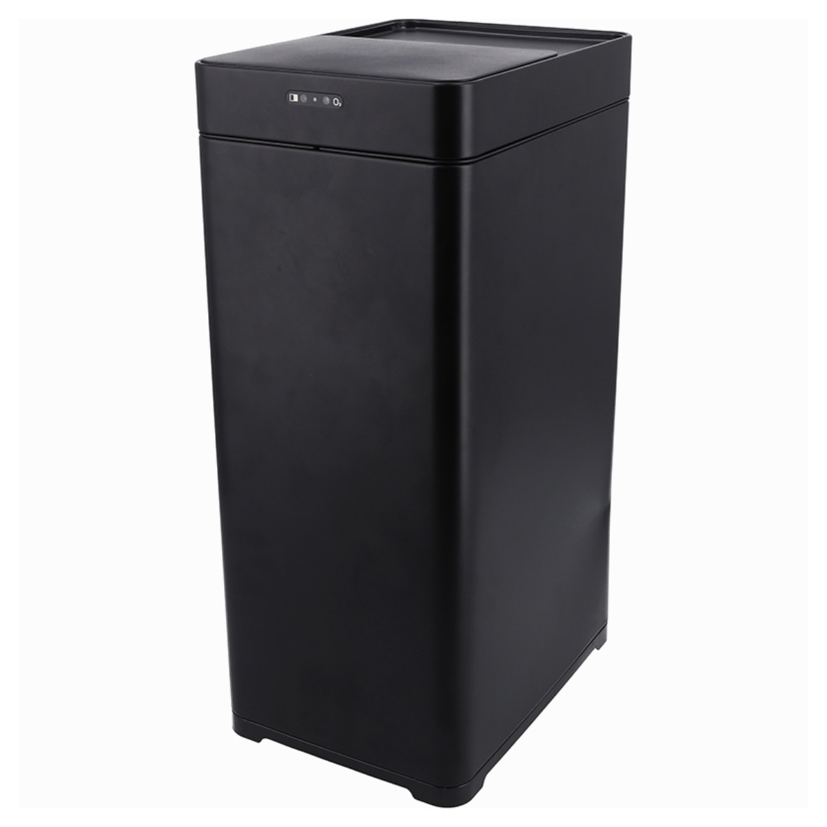 ゴミ箱 45L センサー 除菌消臭 センサーダストボックス ( ごみ箱 45リットル 幅25cm 自動 スリム 除菌 消臭 オゾン消臭 スライド式 生ゴミ オムツ 臭い 電池式 コードレス ブラック ホワイト ) 【ブラック】 ブラック