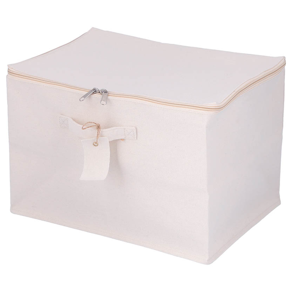 収納ボックス ふた付き 布 魅せる収納ボックス フルサイズ ( 収納ケース 折りたたみ 小物収納 フタ付き 収納 ケース ボックス ファスナー 引き出し 取っ手付き 持ち手付き ファブリック 布製 おしゃれ 綿 撥水 軽量 ホコリ )