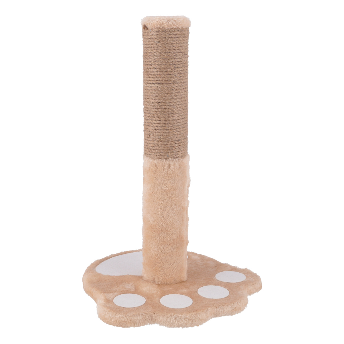 爪とぎ 猫 ポールタイプ ねこぱんち ( 爪研ぎ つめとぎ 猫用 スタンドタイプ 縦型 麻 ストレス解消 遊び 爪磨き ねこ おもちゃ かわいい 猫用品 ペット用品 ) 【ブラウン】 ブラウン