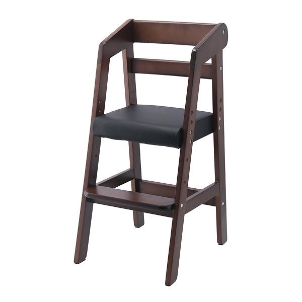 ベビーチェア 幅35cm 木製 高さ調整 キッズ チェア 椅子 天然木 合成