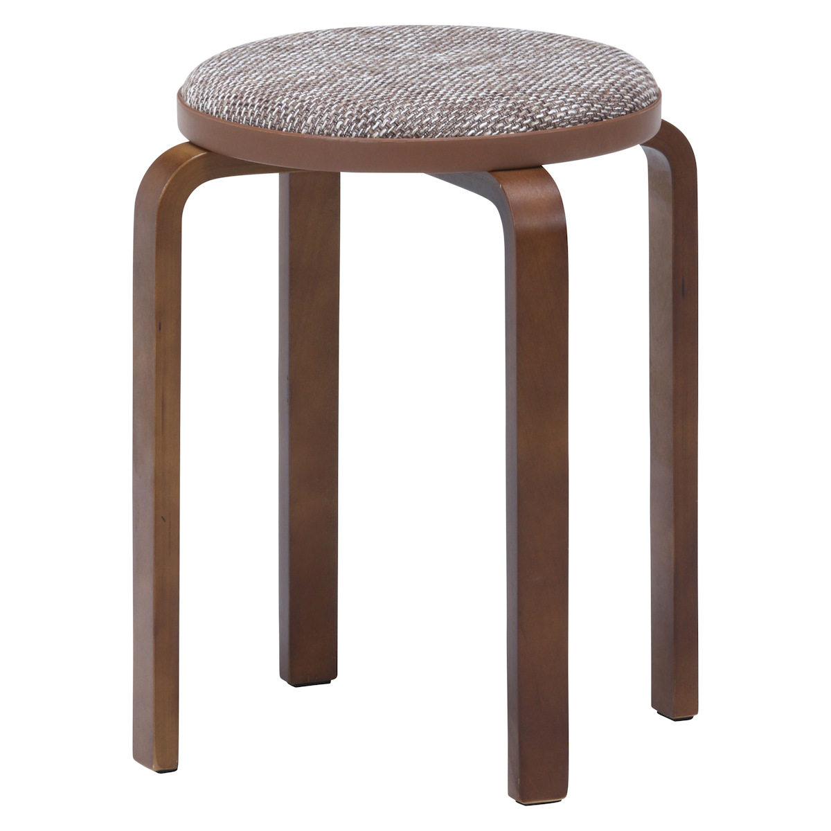ファッションアイテムを 木製スツール 座面幅30cm×高さ43cm 丸椅子