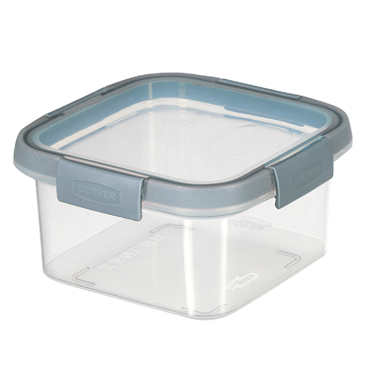 保存容器 Smart Fresh スマートフレッシュ 正方形 1.1L ( キャニスター 食品保存容器 プラスチック容器 フードストッカー レンジ対応 食洗機対応 保存ケース 密閉 中が見える 蓋 角型 4点ロック 冷蔵 冷凍 レンジ スタッキング )