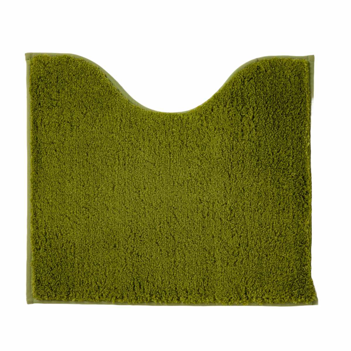 トイレマット ホイップ Lite 60×55cm ( トイレ マット 足元マット すべり止め ふかふか 洗濯OK トイレタリー 滑り止め 丸洗い 60×55 ピンク グリーン ベージュ グレー ) 【グリーン】 グリーン