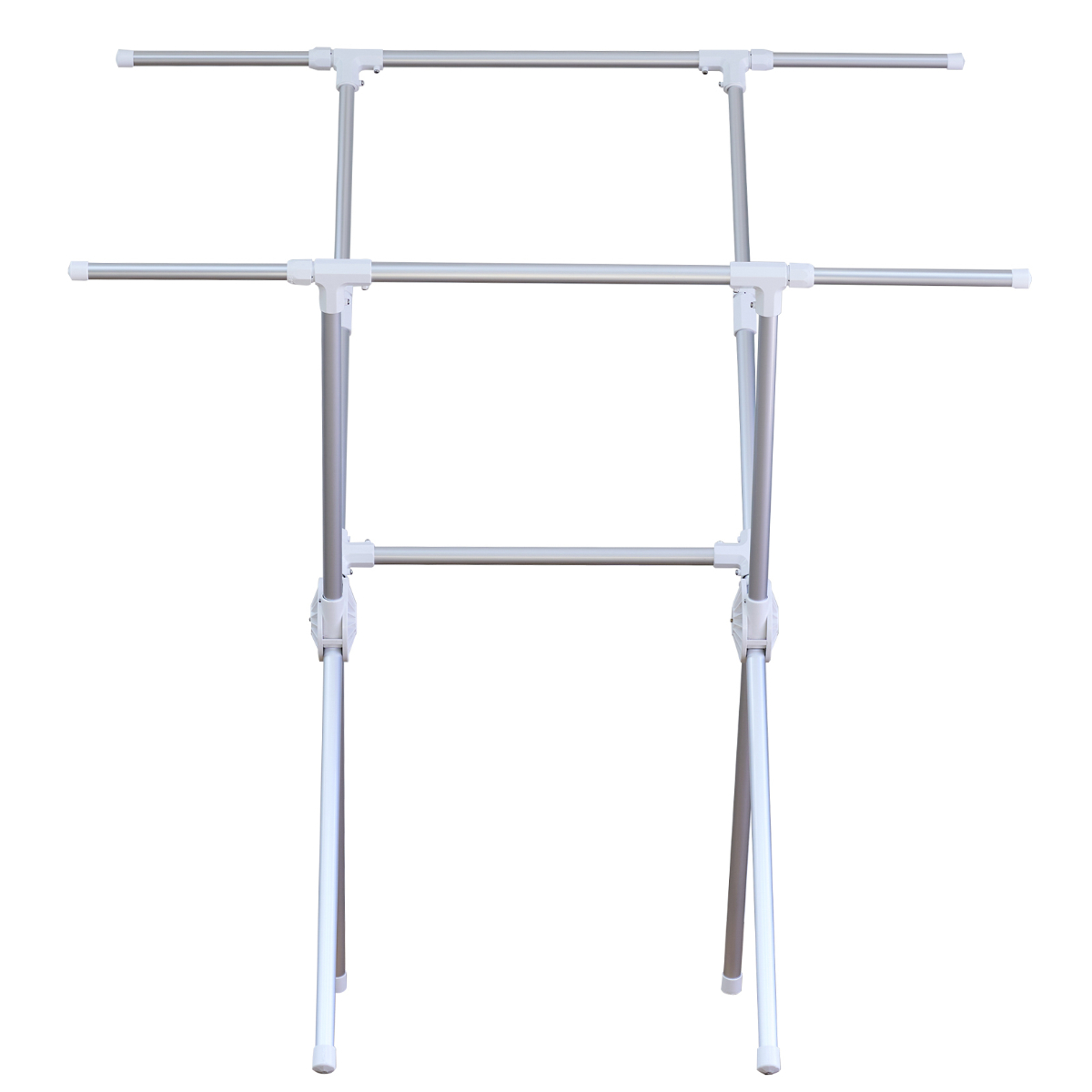 物干し 室内 室外 Leger X型 アルミ物干し ( ハンガー 物干しスタンド 洗濯 日本製 軽量 アルミ ランドリー 衣類 折り畳み コンパクト キャスター 省スペース シンプル )