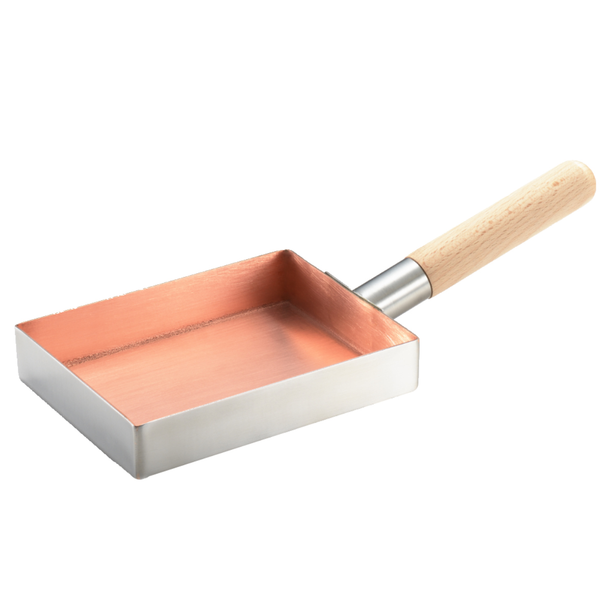 dショッピング |卵焼き器 13×18cm IH対応 銅 ステンレス二層鋼