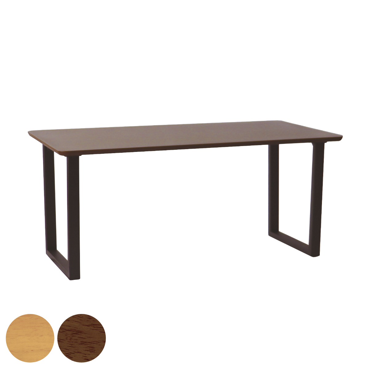 ダイニングテーブル ロの字脚タイプ 幅160×奥行85cm アートライフ ( 開梱設置 テーブル 食卓テーブル 長方形 机 木製 天然木 ダイニング 食卓 大きめ 広め リビングテーブル 作業台 木製テーブル ウッドテーブル ウレタン塗装 ) 【ナチュラル】 ナチュラル