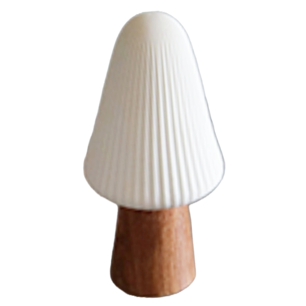 テーブルライト Lumo LED付き セラミック マッシュルーム ( タイマー機能付き インテリア ライト 照明 卓上 LED コードレス 電池式 置き型 光る きのこ コンパクト 可愛い かわいい おしゃれ 北欧 ) 【スリム】 スリム