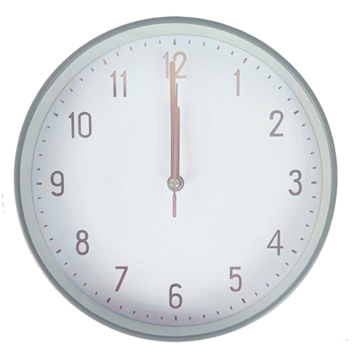 掛け時計 Marmo 電波時計 連続秒針 Wall Clock Plain ( 静音 スイープムーブメント ウォールクロック 壁掛け時計 時計 アナログ くすみカラー シンプル ナチュラル モダン 北欧 韓国風 おしゃれ グレー ピンク ) 【グレー】 グレー