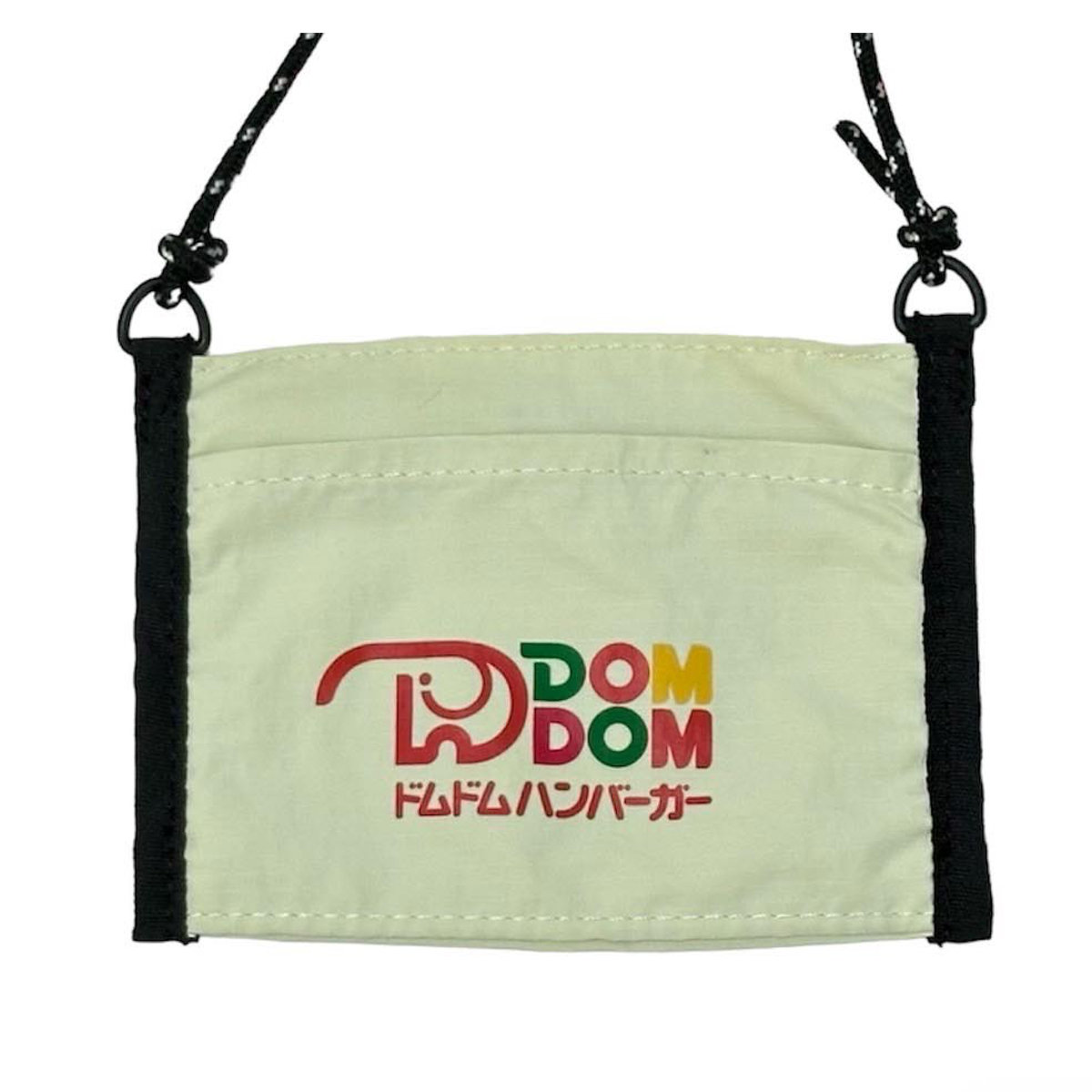 ドムドムハンバーガー ドリンクネックホルダー DAY OUT ( DOM DOM ドムドムバーガー テイクアウト デイアウト ポテト スナック ドリンクホルダー 持ち歩き ストラップ付 ハンズフリー ドリンクカバー 飲み物 ) 【WHITE】 WHITE