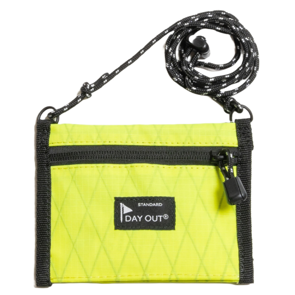 財布 ネックウォレット DAY OUT TsURUSU-X 2WAY ドリンクホルダー ( お財布 小銭入れ お札入れ ボトルホルダー レディース メンズ 旅行 ミニ財布 コインケース カップホルダー 小さめ 持ち運び ストラップ アウトドア ) 【YELLOW】 YELLOW