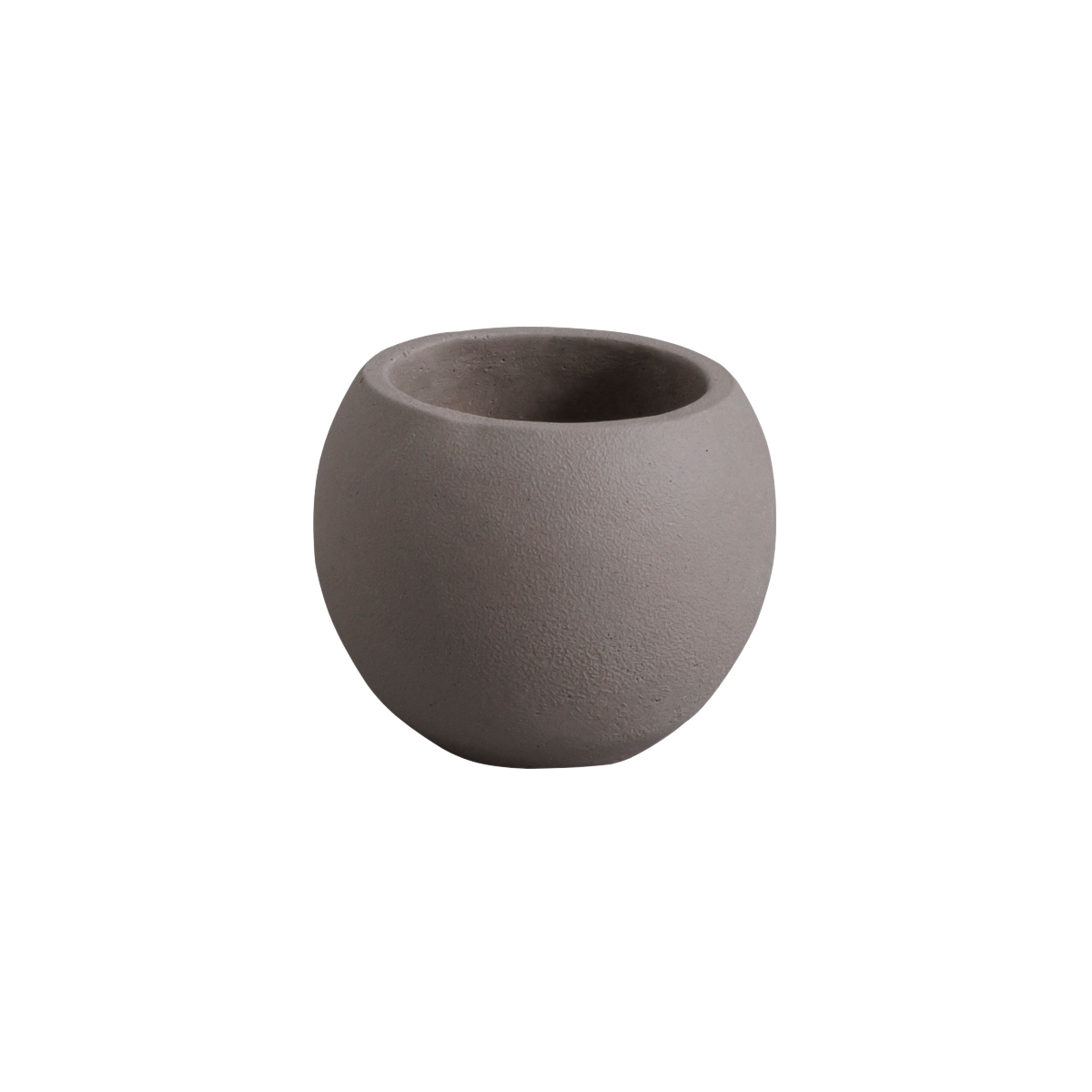 植木鉢 モノクローム ポールポット M ( フラワーポット プラントポット プランターポット 鉢 鉢植え セメント セメントポット インテリア お花 フラワー 園芸用品 シンプル ) 【グレー】 グレー