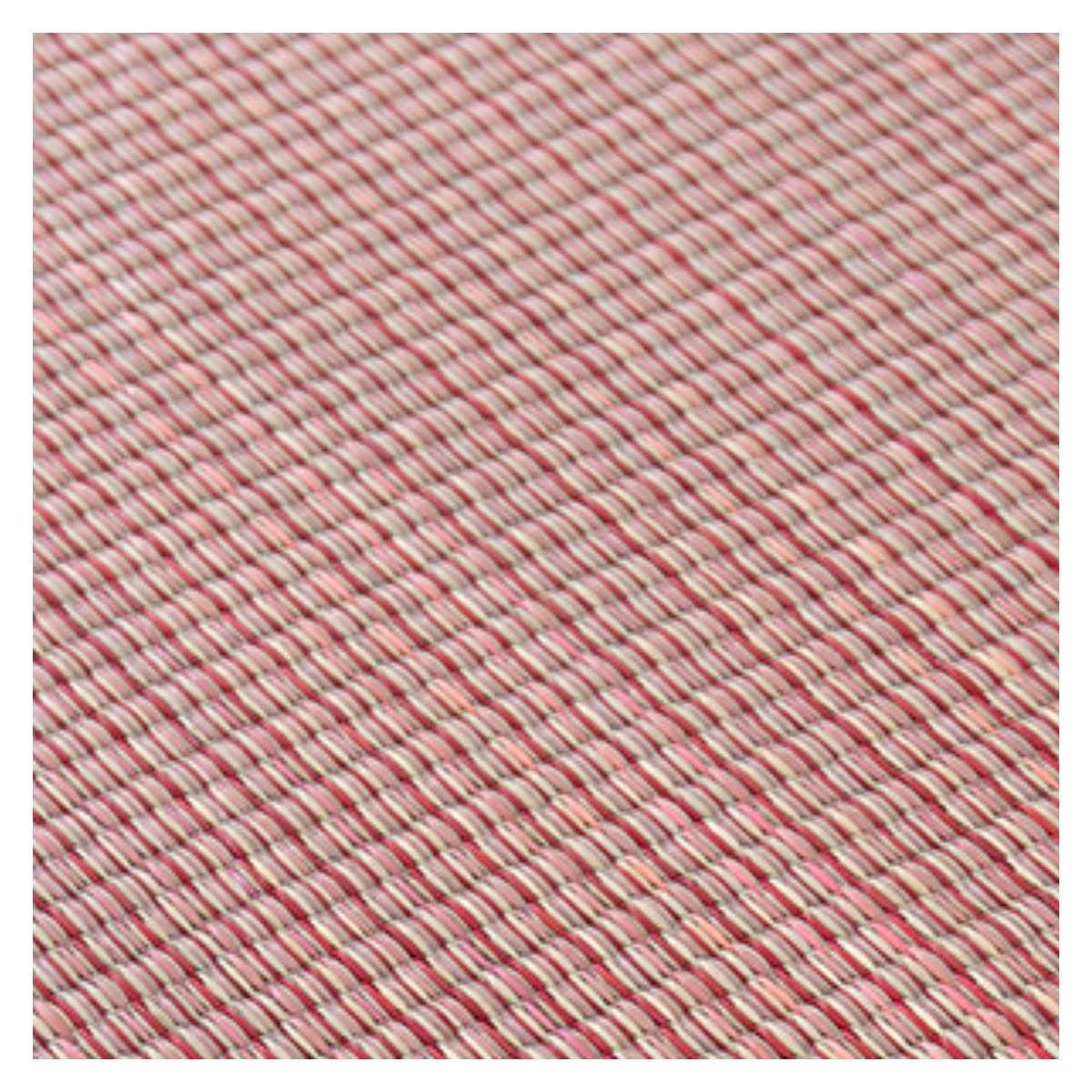 ユニット畳 置き畳 四季 約82×82 滑り止め付き 6枚セット ブルー ( 畳マット 畳 ラグ マット システム畳 フロア畳 フローリング畳 簡単 設置 軽い フローリング 手軽 和室 洋室 い草 ) 【レッド】 レッド