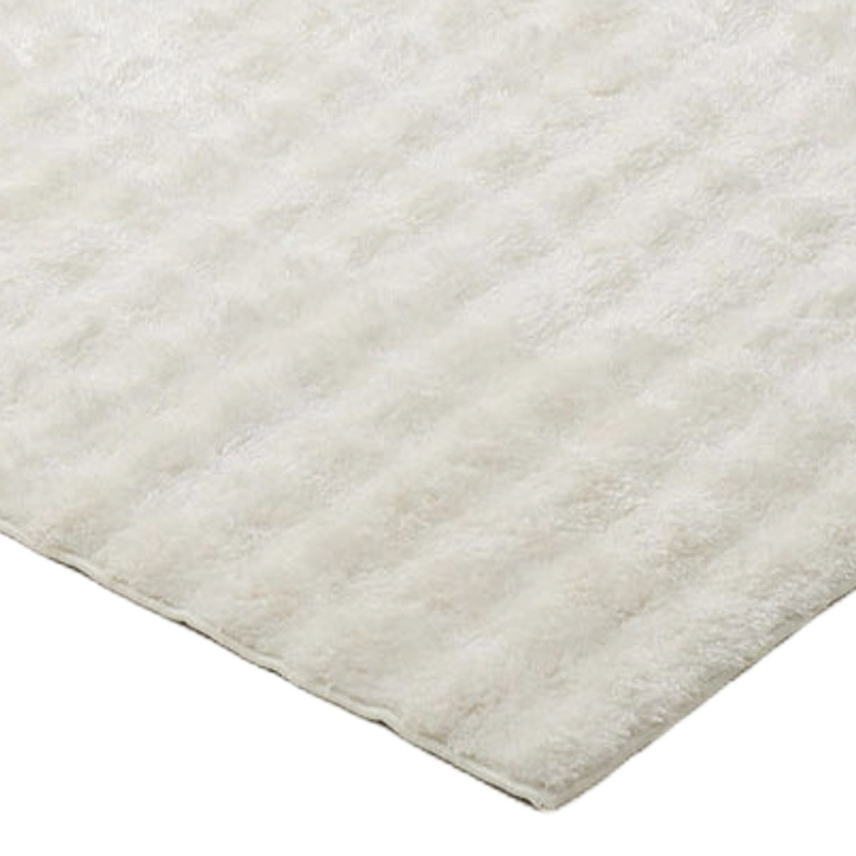 ラグ 洗える メルア 180x240 ポコポコシャギーラグ ( シャギーラグ ラグマット カーペット 絨毯 じゅうたん マット 床暖対応 床暖 床暖房 アクセントラグ ホットカーペット対応 インテリア ふんわり 低ホルムアルデヒド ) 【アイボリー】 アイボリー