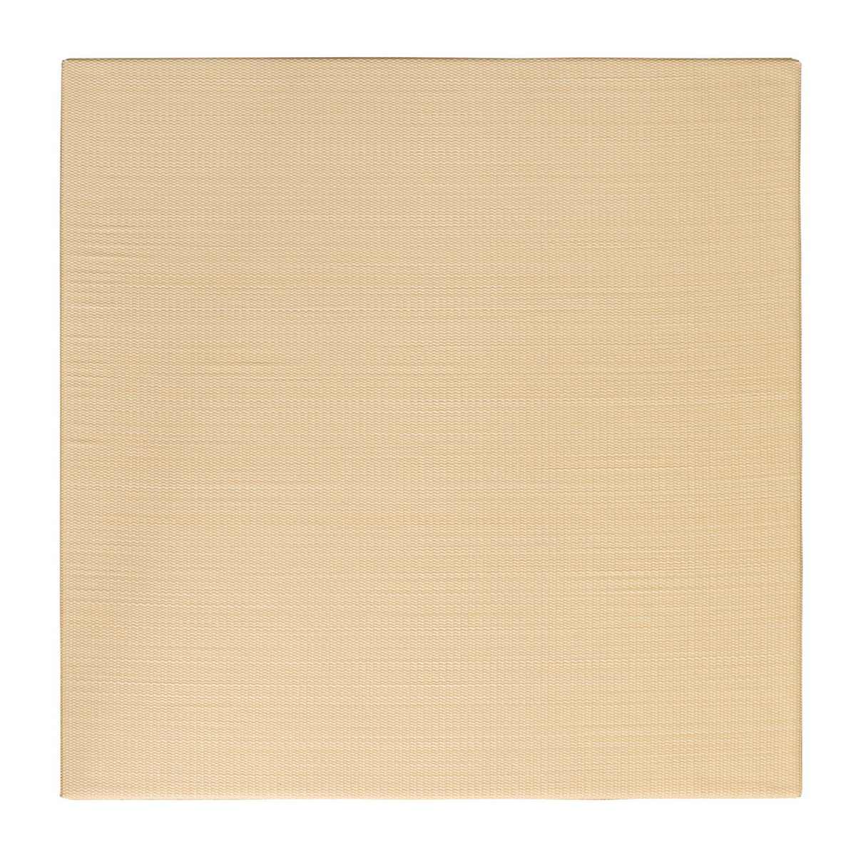 置き畳 水拭きできる い草風置き畳 おぼろ 単品1枚 い草 ( ユニット畳 フローリング畳 システム畳 置き型畳 1個 畳スペース パステルカラー 和風 和 い草風素材 軽い 軽量 イグサ風 滑り止め 水拭き インテリア ) 【ベージュ】 ベージュ