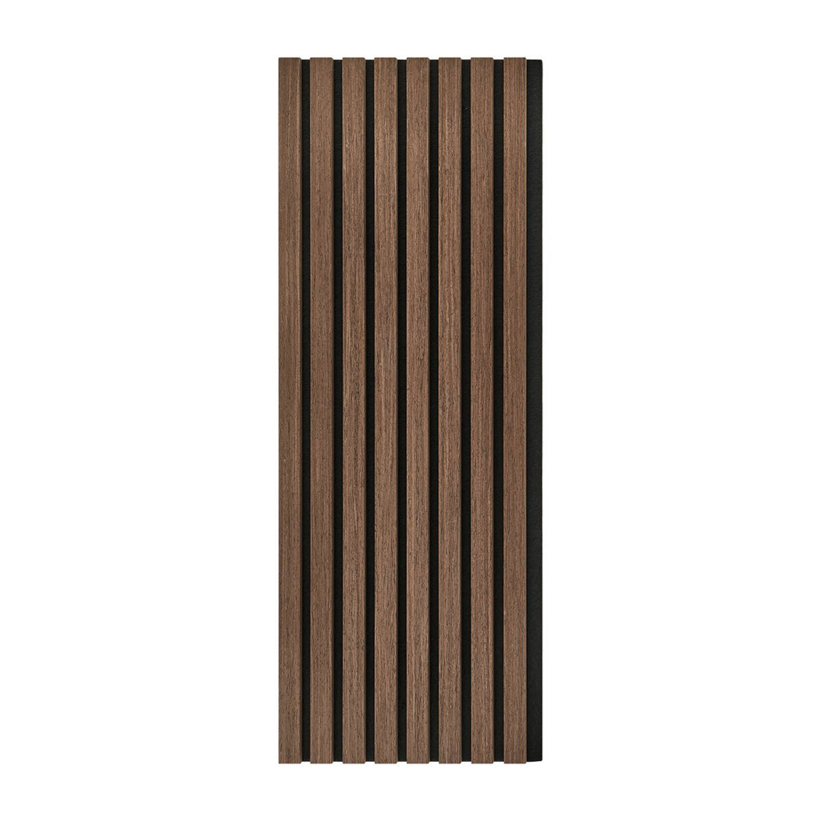 吸音パネル イパネッラ 6枚入り 防音 木目調 ( 吸音ボード ウォールパネル おしゃれ 壁 DIY 防音パネル 吸音材 カット 切れる 防音シート 防音マット 壁に貼る 壁面 オフィス インテリア 簡単DIY 吸音機能付き 内装 パネル 防音材 ) 【ダークブラウン】 ダークブラウン