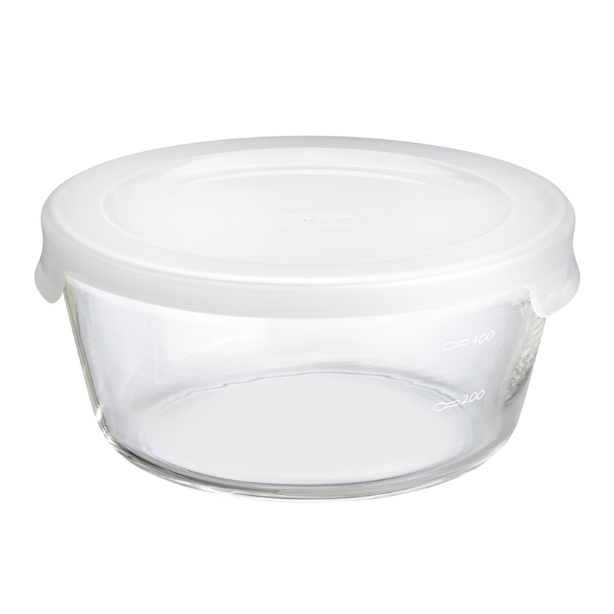 ハリオ 保存容器 600ml 耐熱ガラス製保存容器 丸 ( HARIO 耐熱ガラス ガラス 電子レンジ対応 食洗機対応 冷蔵 日本製 丸型 耐熱容器 保存 容器 食品保存 ガラス容器 キャニスター ガラス保存容器 クリア 透明 )