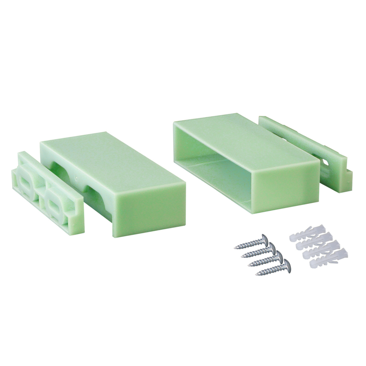 棚受 突っ張り 5セット LABRICO ラブリコ DIY パーツ 1×4材 棚 ラック ( セット 部品 突っ張り つっぱり 壁 収納 壁面収納 賃貸 簡単取付 シェルフ 壁面 パーテーション ウォールシェルフ ウォールラック 見せる収納 おしゃれ ) 【ヴィンテージグリーン】 ヴィンテージグリーン