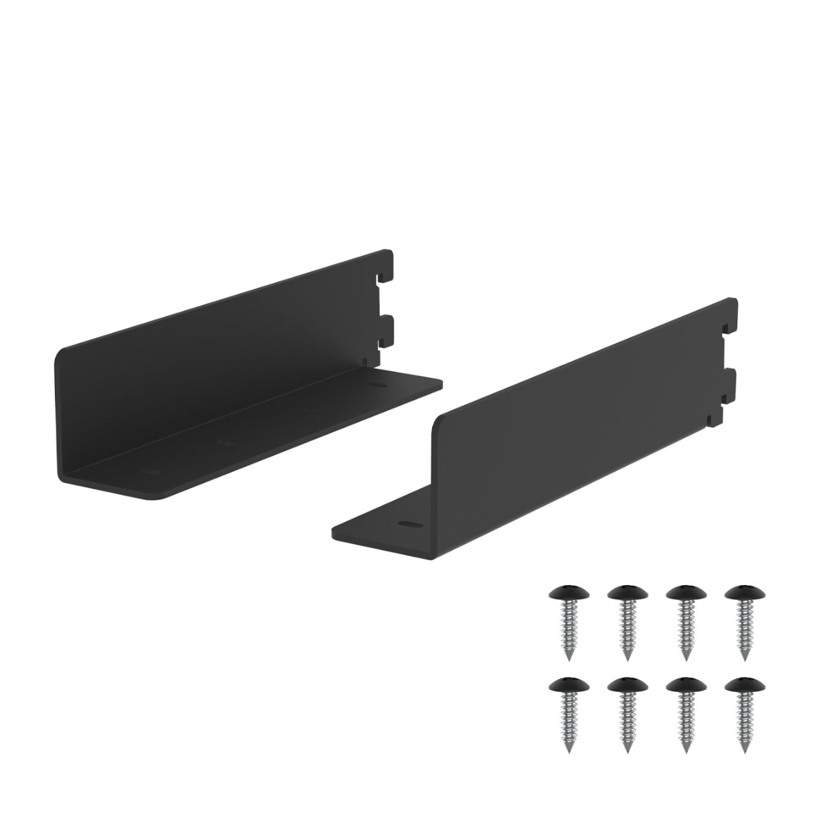 棚受 19cm ラブリコ トレイ型 アイアン 壁面収納 ( LABRICO シェルフレール 収納 棚 可動棚 収納棚 棚受け DIY パーツ シェルフ ラック 賃貸 壁 簡単取付 ディスプレイ 見せる収納 飾り棚 インテリア おしゃれ ) 【ブラック】 ブラック