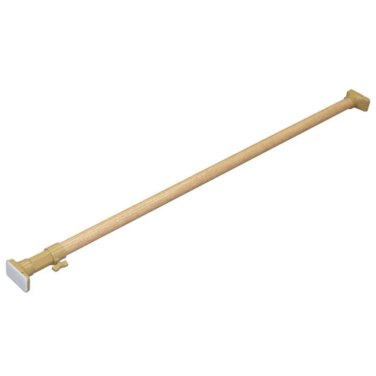 突っ張り棒 ニュー突ぱり強力ポール 大 110~190cm ( つっぱり棒 突っ張り つっぱり 棒 頑丈 固定 洗濯物 ポール 突っ張りポール つっぱりポール 収納 収納用品 室内物干し ) 【木調】 木調