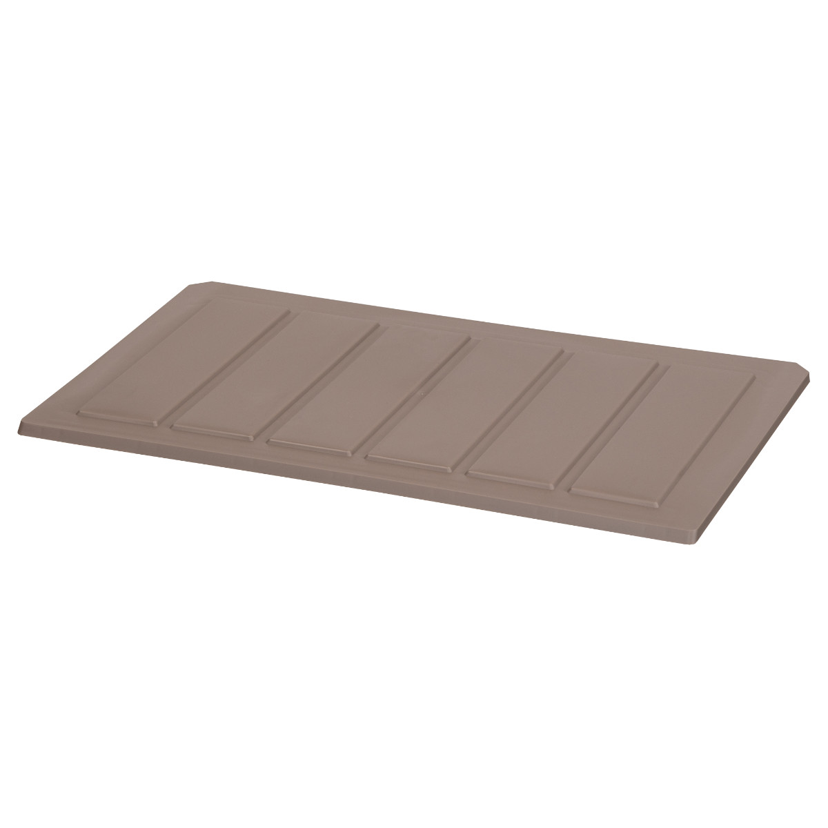 専用蓋 積み重ねバスケットN ( 専用 フタ ふた 積み重ねバスケット専用 パーツ 収納用品 スタッキング 積み重ね 積み重ねられる バスケット 積み重ねバスケット 収納バスケット ) 【ミルクティー】 ミルクティー