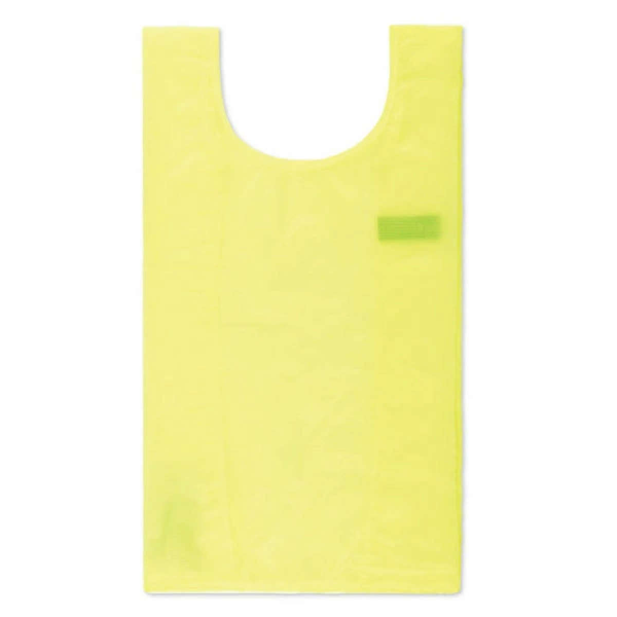 エコバッグ Lサイズ コンビニ専用 折りたたみ 洗濯 可 フック付き HUNGBAG ( マイバッグ エコバック 買い物バッグ コンパクト レジ袋 軽量 コンビニ 洗える レジバッグ サブバッグ 買い物袋 買い物かばん ショッピングバッグ ) 【イエロー】 イエロー