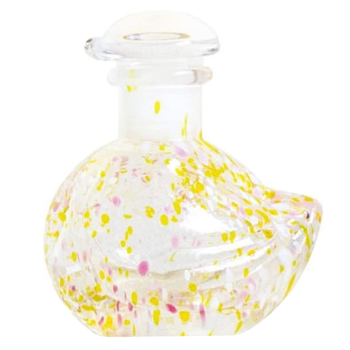 廣田硝子 醤油差し 80ml ガラス製 都鳥 小鳥醤油差し 日本製 ( しょうゆ差し 醤油さし 醤油入れ ガラス 醤油注ぎ 醤油ディスペンサー しょうゆさし 液だれしない 調味料ボトル 調味料入れ おしゃれ ) 【イエロー】 イエロー