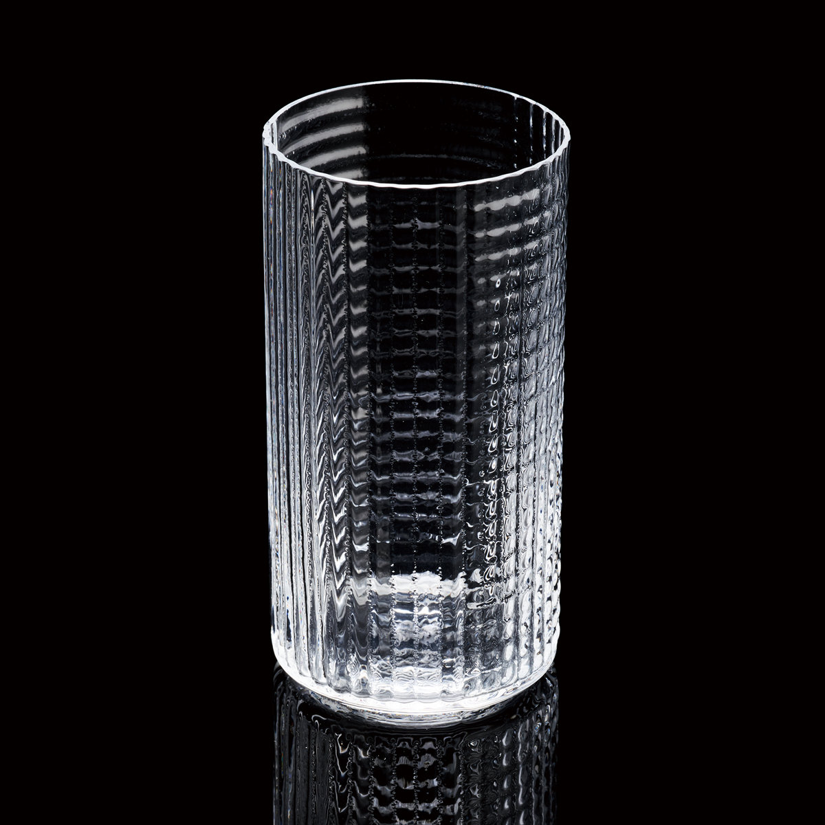 廣田硝子 グラス 290ml 舫 もやい 大 透明 ( ガラス 日本製 コップ タンブラー おしゃれ レトロ モダン シンプル )