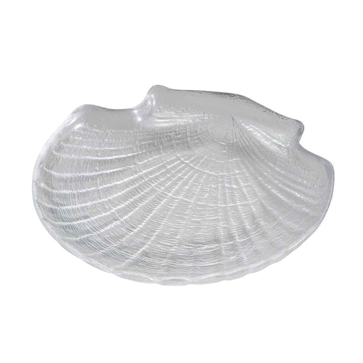 廣田硝子 皿 シェル 中皿 ( ガラス 日本製 お皿 プレート 器 食器 おしゃれ かわいい お菓子 デザート フルーツ 取り皿 )