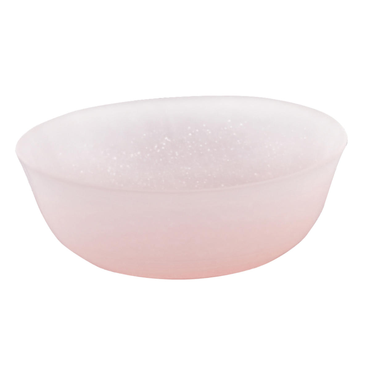 廣田硝子 鉢 吹雪 多用鉢 ( ガラス 日本製 ボウル 器 うつわ フロスト 17.4cm おしゃれ シンプル 和 和モダン ) 【ピンク】 ピンク