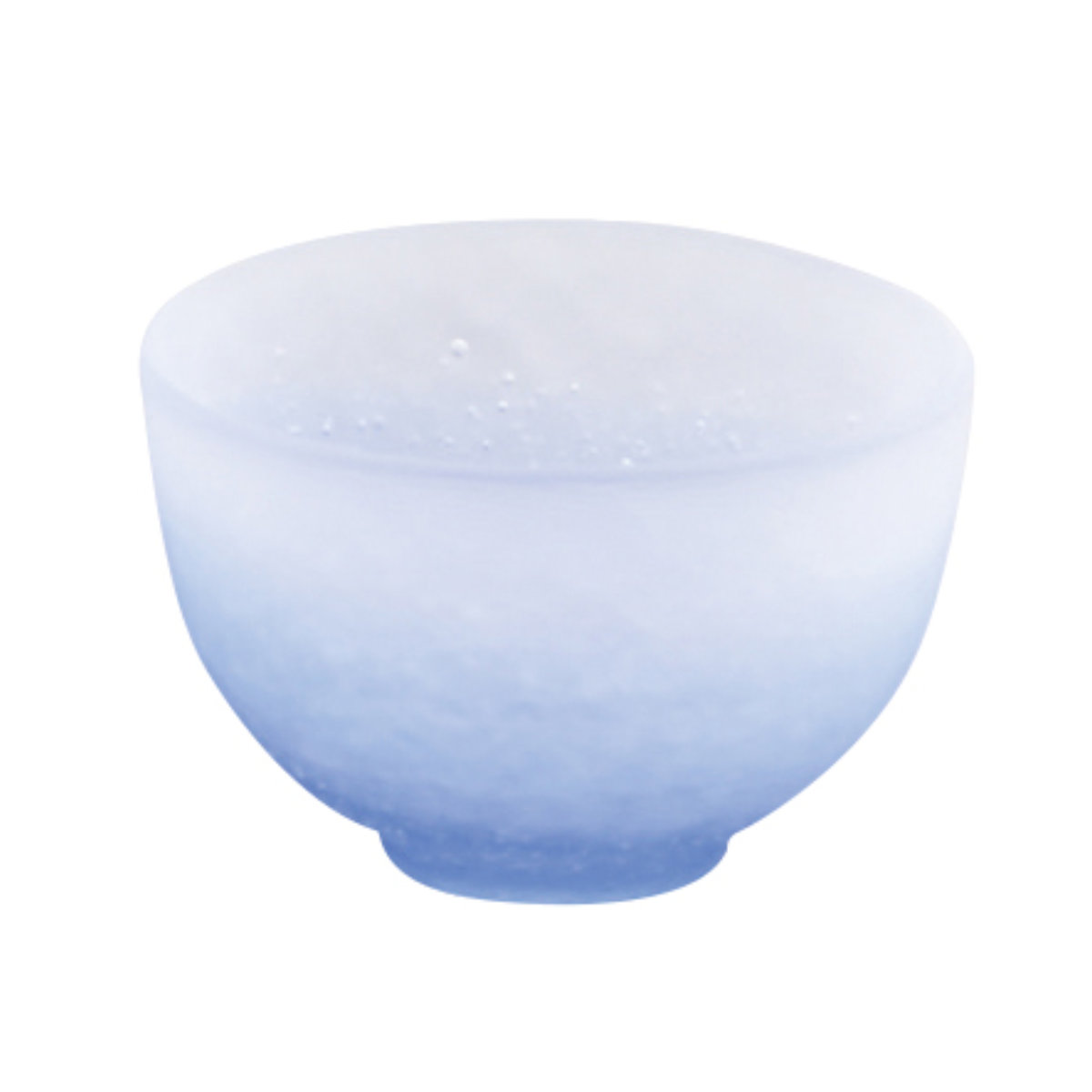 廣田硝子 グラス 80ml 吹雪 煎茶 ( ガラス 日本製 コップ カップ 食器 フロスト おしゃれ 和モダン シンプル 和食器 ) 【ブルー】 ブルー